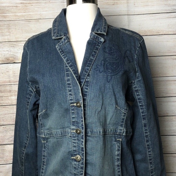 CATO BLUE JACKET DENIM JEAN Women 